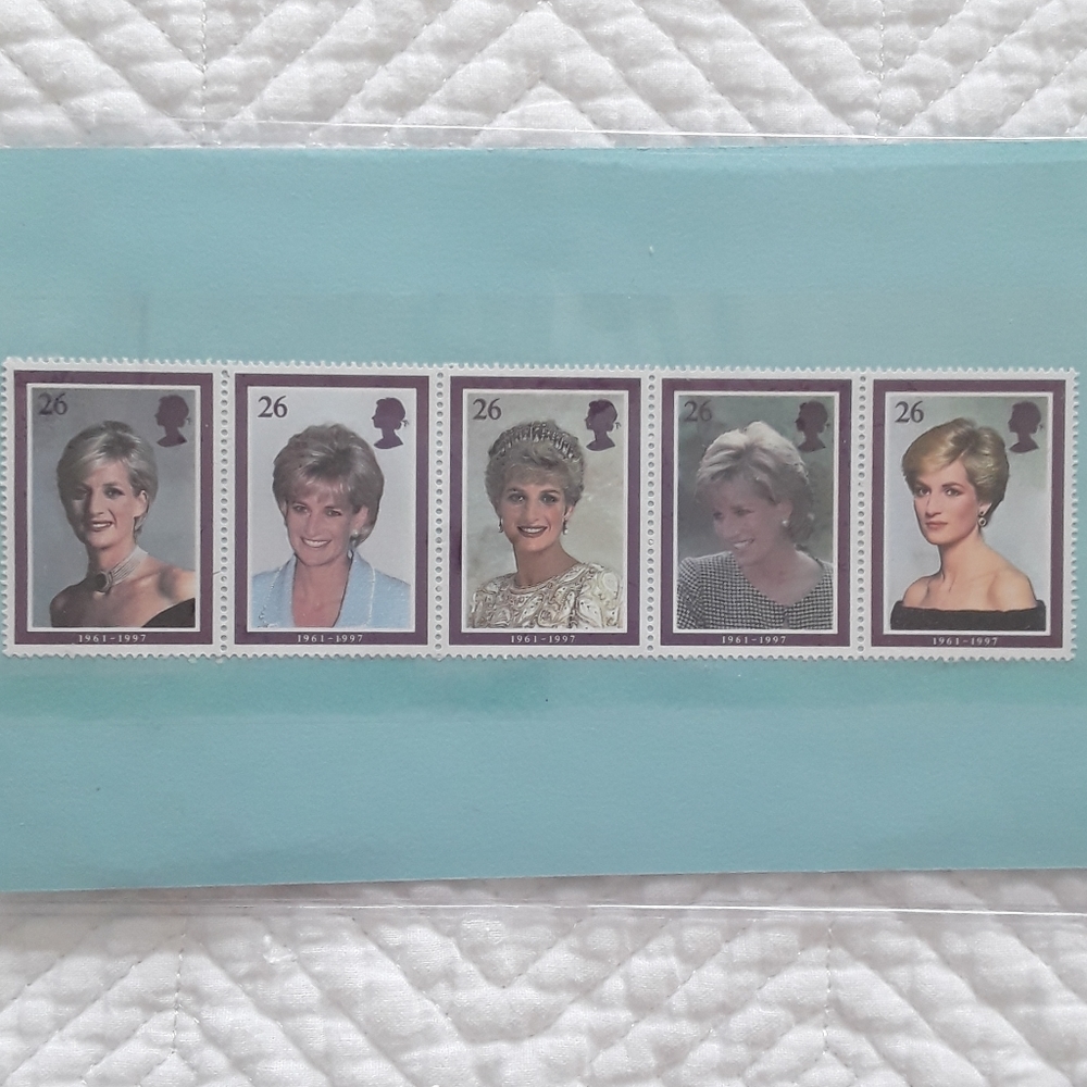 Princess Diana Commemorative Stamps - Great Britain